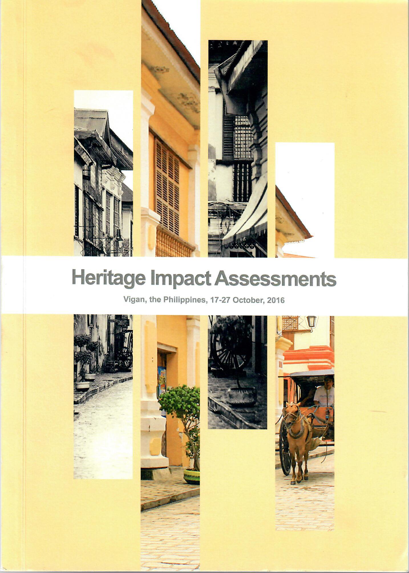 Heritage Impact Assessments