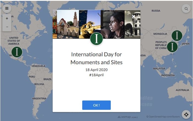 Share your events on ICOMOS's interactive map!