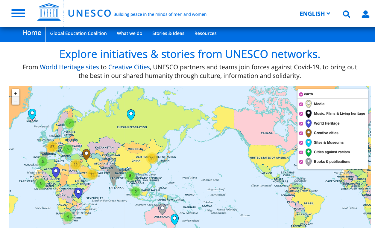 Explore initiatives & stories from UNESCO networks.