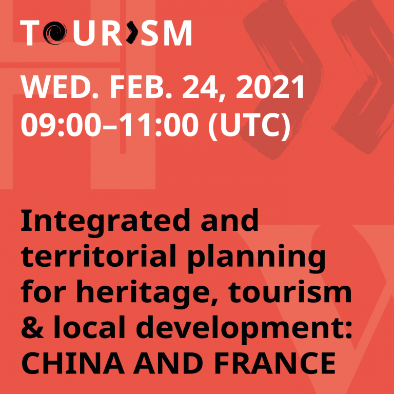 Integrated urban and territorial planning for heritage, tourism and local development: cooperation between China and France