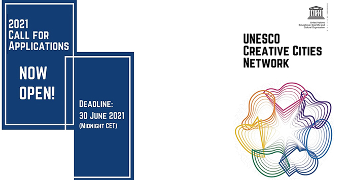 UNESCO creative cities network 2021 call for applications