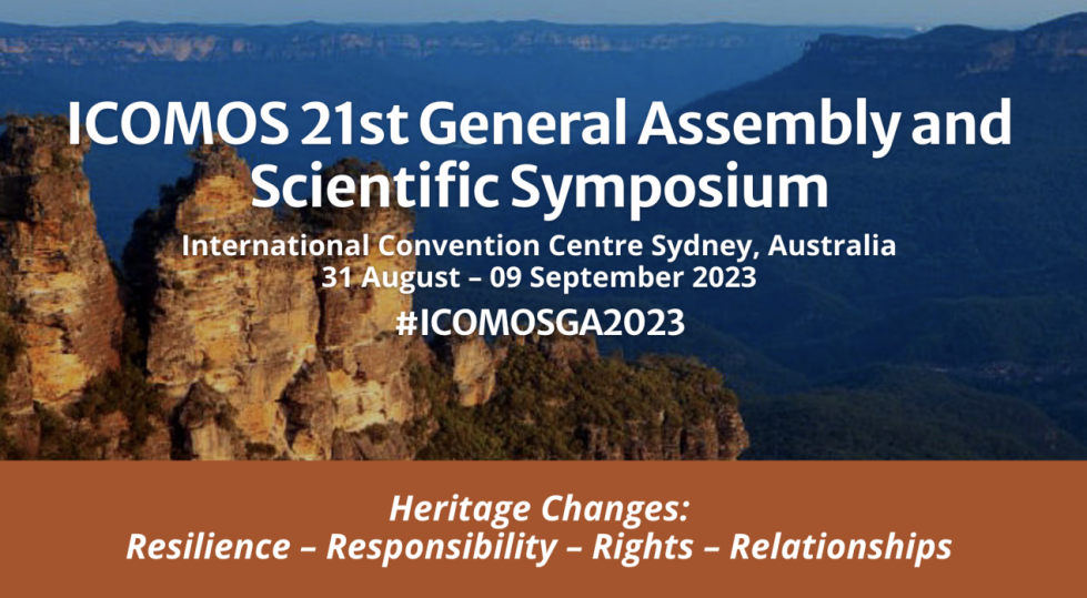 ICOMOS 21st General Assembly and Scientific Symposium