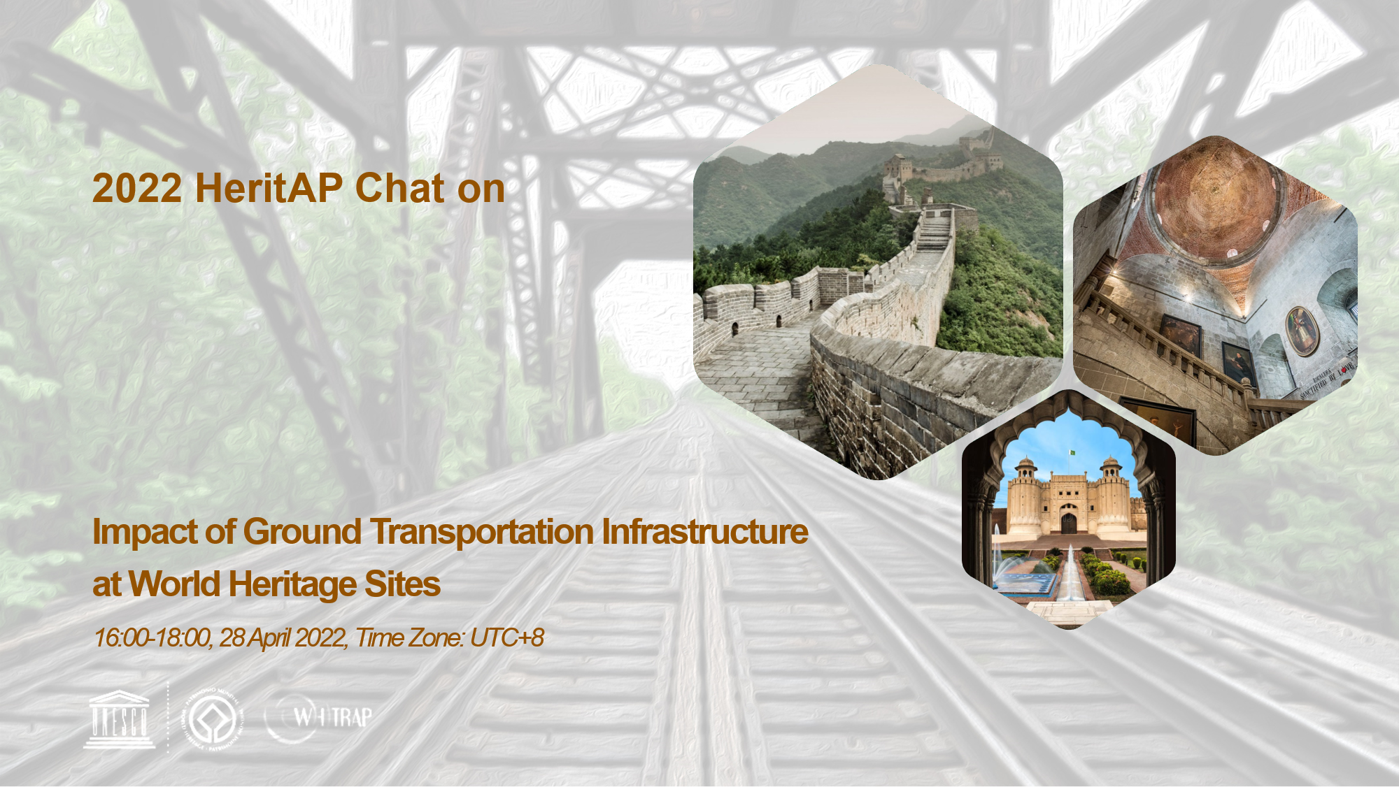 Promotion | 2022 HeritAP Chat on Impact of Ground Transportation Infrastructure at World Heritage Sites