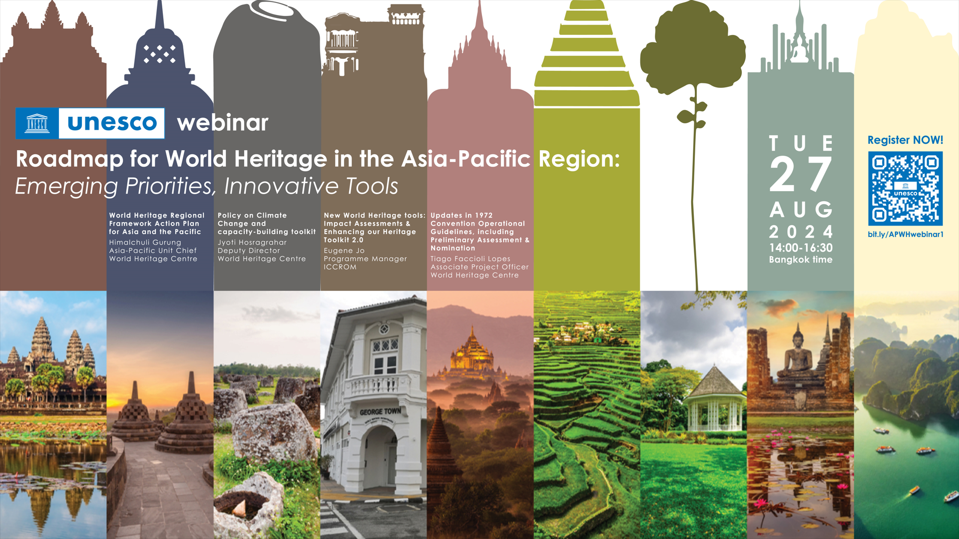 ONLINE WEBINAR “Roadmap for World Heritage in the Asia-Pacific Region: Emerging Priorities, Innovative Tools”